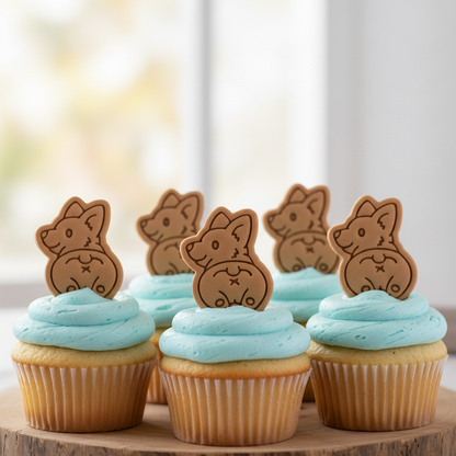 Happy Corgi & Corgi Butt Mini Set