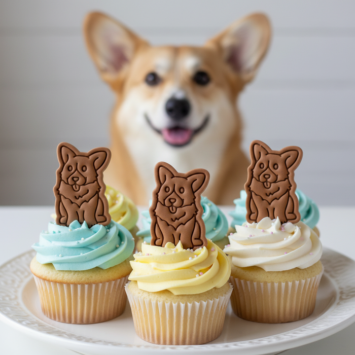Happy Corgi & Corgi Butt Mini Set