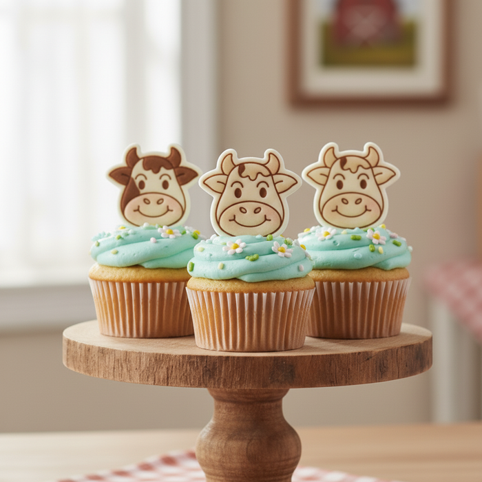Happy Pig & Cheerful Cow Mini Set
