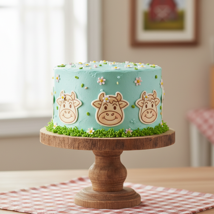 Happy Pig & Cheerful Cow Mini Set
