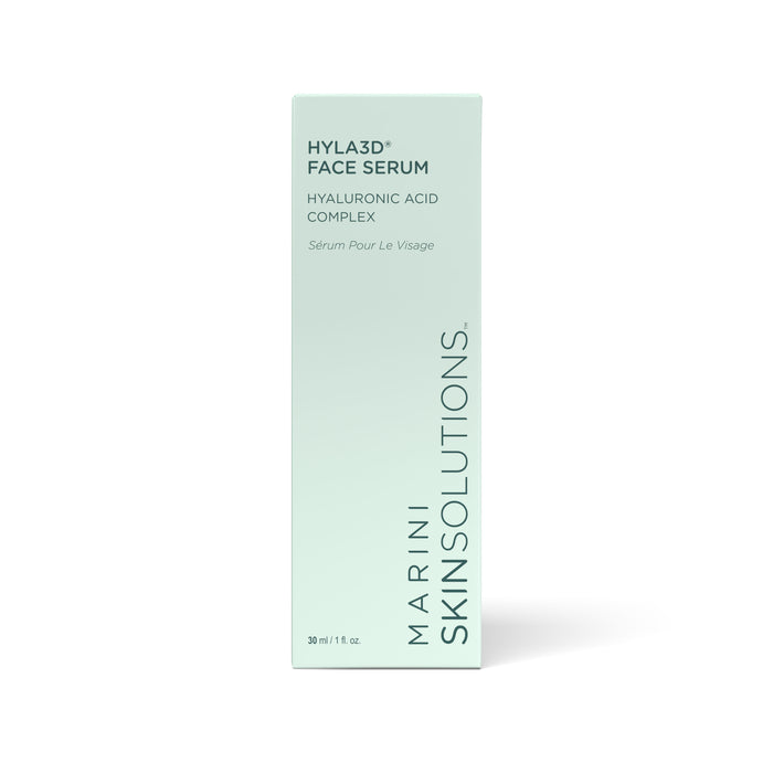 Image of the Marini SkinSolutions Hyla3D Face Serum   box
