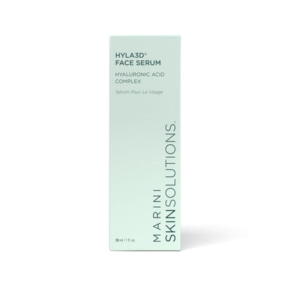 Image of the Marini SkinSolutions Hyla3D Face Serum   box