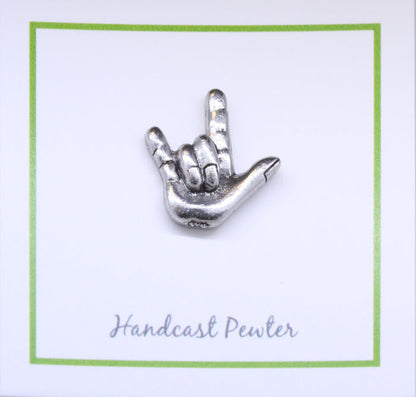 'I Love You' Lapel Pin