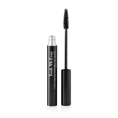 Lifestyle image of Trish McEvoy Lash Curling Mascara Jet Black variant: Default Title