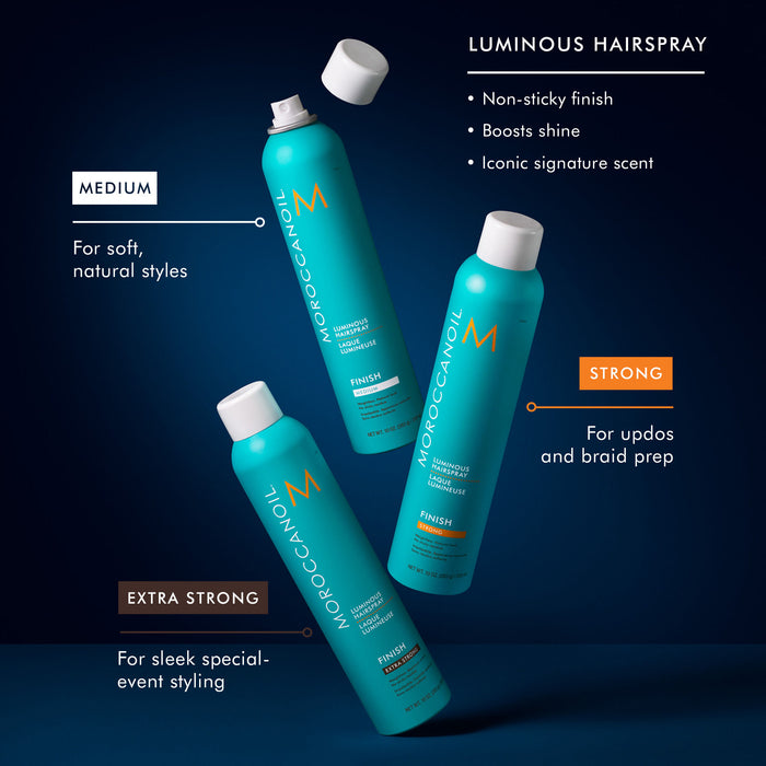 Information related to Moroccanoil Luminous Hairspray Extra Strong