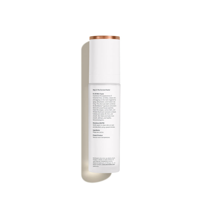 Back image of SkinMedica Neck Correct Cream for Neck and Decollete