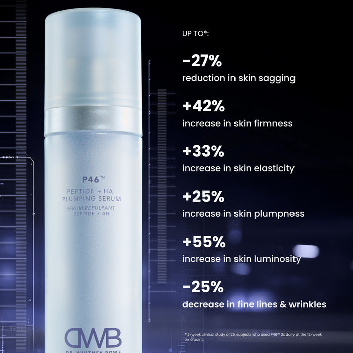 Information related to Dr. Whitney Bowe Beauty P46 Peptide + HA Plumping Serum
