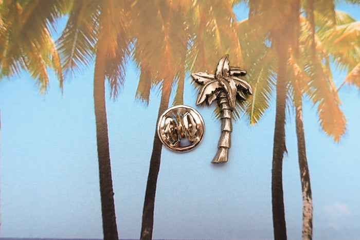 Palm Tree Lapel Pin