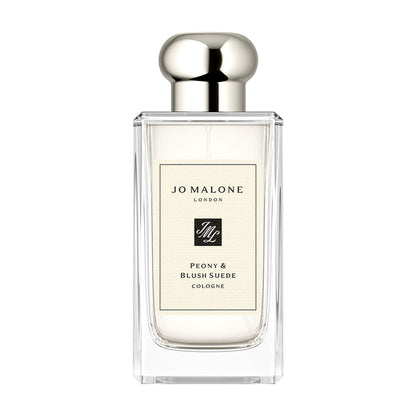 Image of a closed Jo Malone London Peony and Blush Suede Cologne variant: 3.4 fl oz