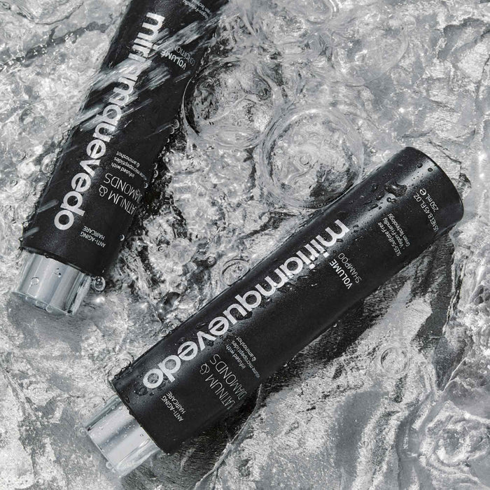 Lifestyle image of Miriam Quevedo Platinum and Diamonds Volume Conditioner
