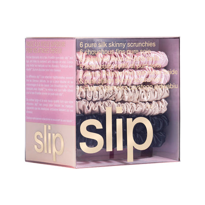 Image of the Slip Pure Silk Skinny Scrunchies variant: Original Mix box