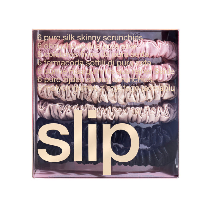 Image of the Slip Pure Silk Skinny Scrunchies variant: Original Mix box