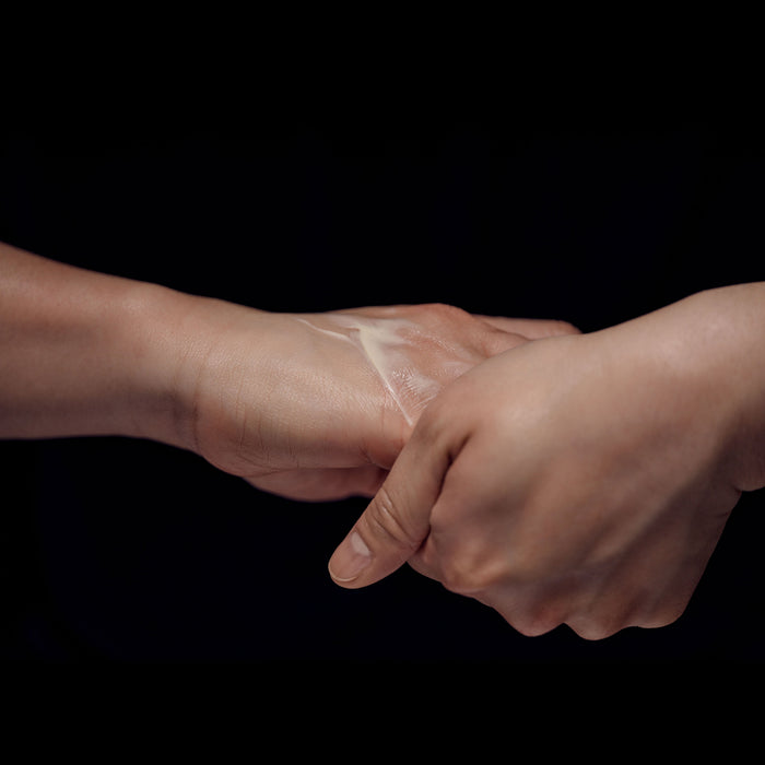 Lifestyle image of Aesop Resurrection Aromatique Hand Balm