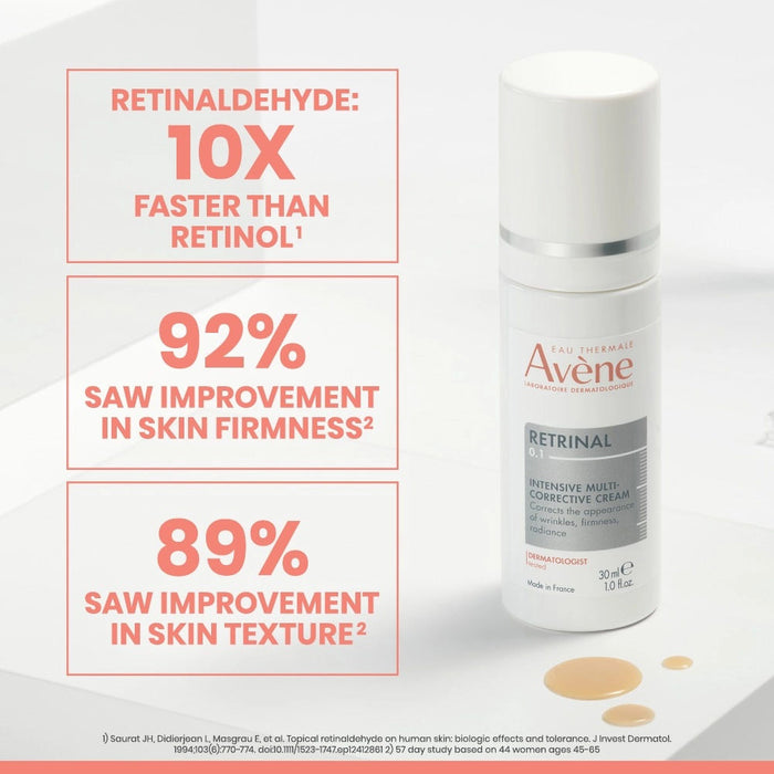 Information related to Avène Retrinal 0.1% Intensive Multi-Corrective Cream