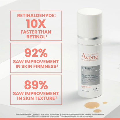 Information related to Avène Retrinal 0.1% Intensive Multi-Corrective Cream