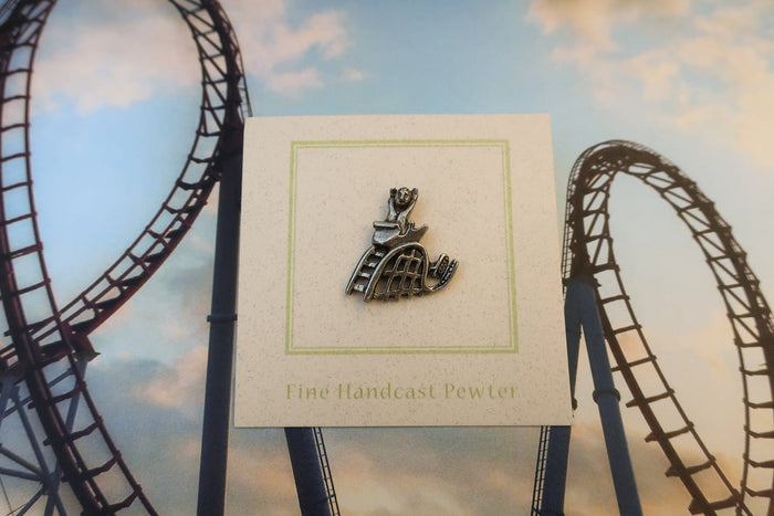 Roller Coaster Lapel Pin