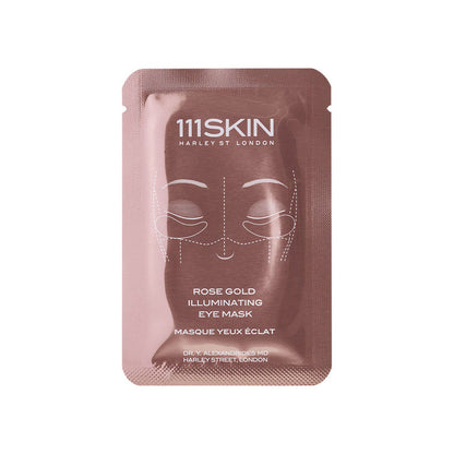 Image of the 111SKIN Rose Gold Illuminating Eye Mask variant: 8 Treatments box