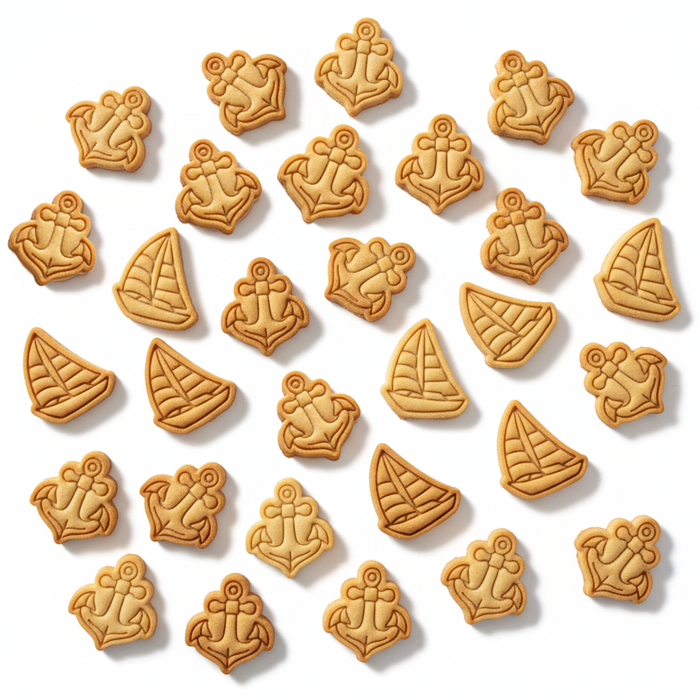 Sailboat & Anchor Mini Set (2pcs)