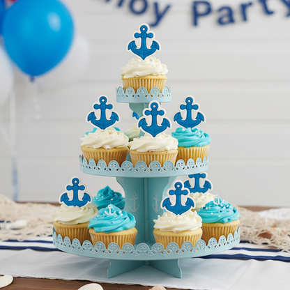 Sailboat & Anchor Mini Set (2pcs)