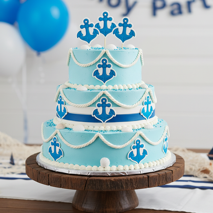 Sailboat & Anchor Mini Set (2pcs)