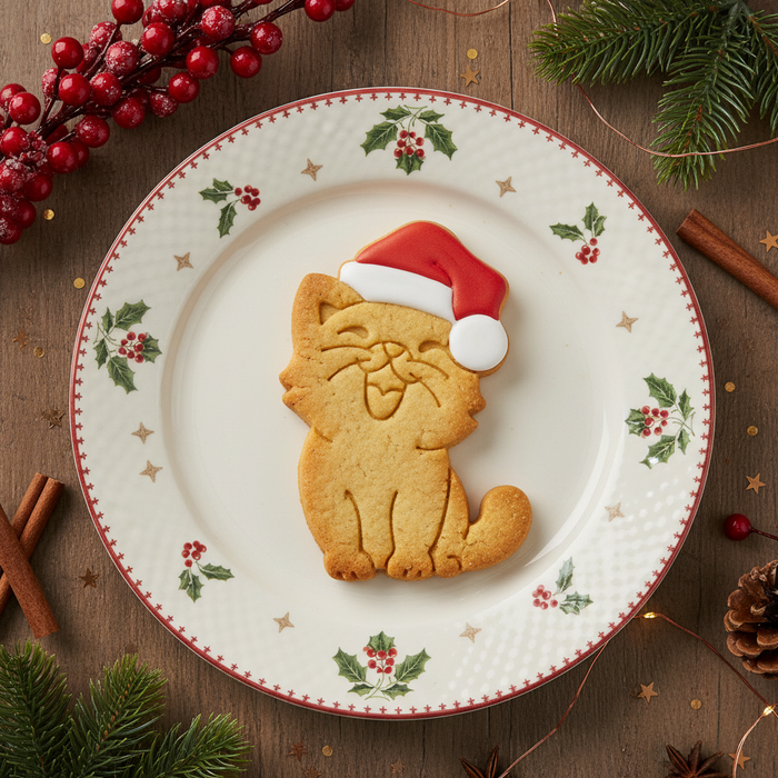Santa Cat Set (2pcs)