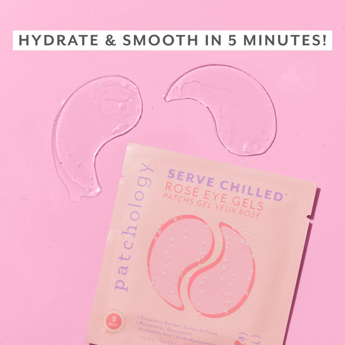 Swatch image of Patchology Served Chilled Rose All Day Eye Gels 5pk