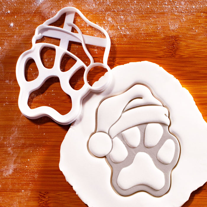 Set of 2 Large Santa Paw