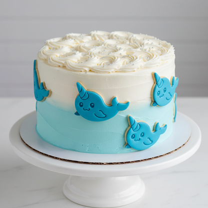 Set of 2 Narwhals