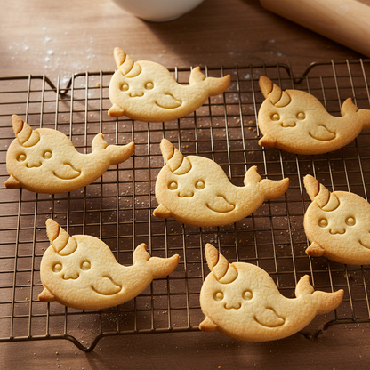 Set of 2 Narwhals