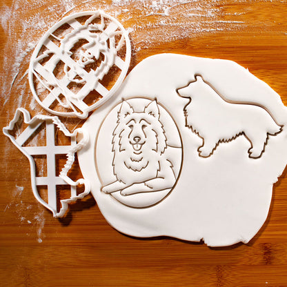Set of 2 Shetland Sheepdog Cookie Cutters