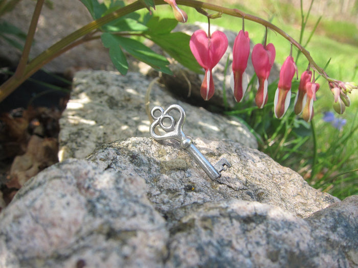 Skeleton Key Lapel Pin