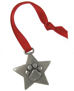 Star Paw Ornament