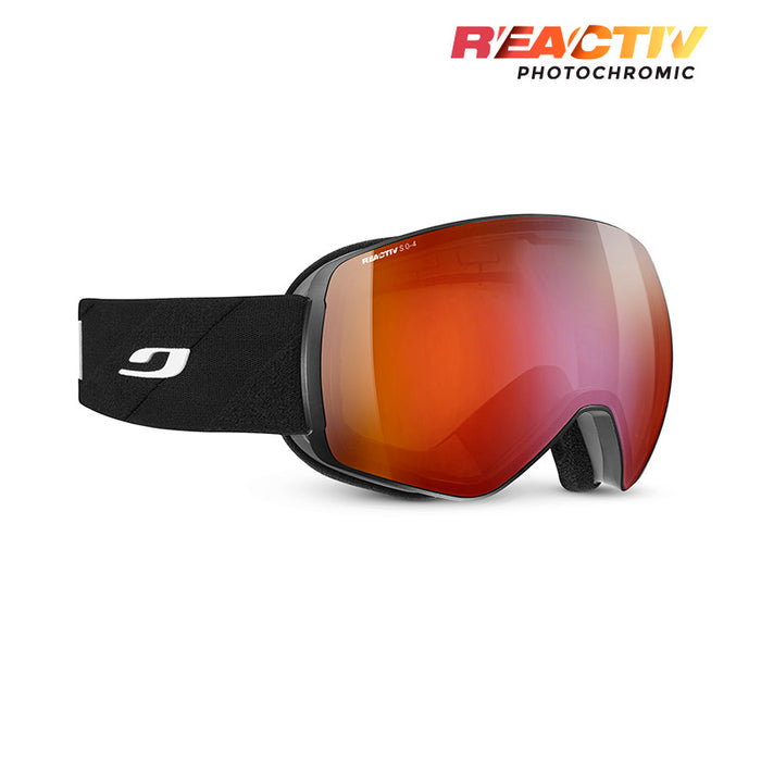 Black with REACTIV 0-4 High Contrast Lens