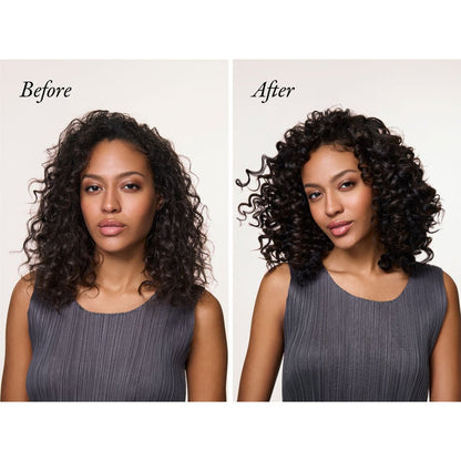 Before and after results of using Oribe Supershine Hydrating Shampoo variant: 2.5 fl oz