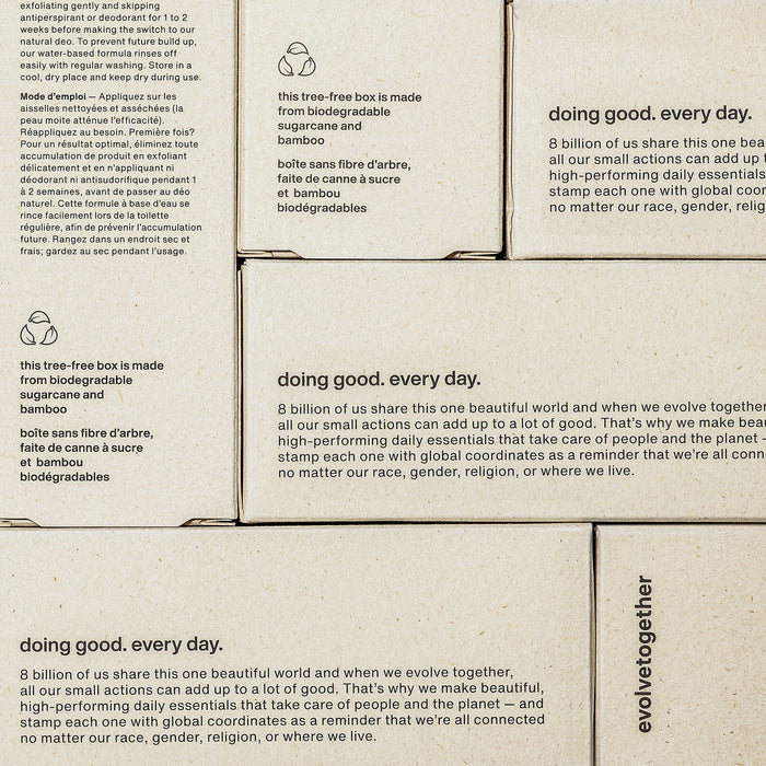Image of the Evolvetogether Taormina Deodorant box