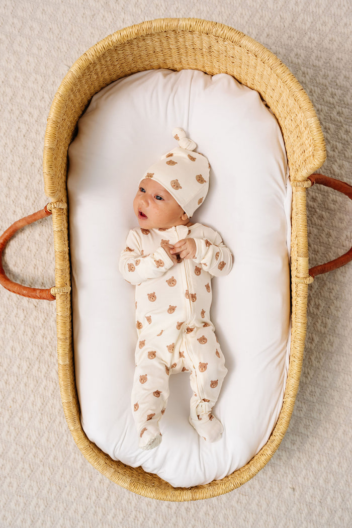 Teddy Zipper Footies