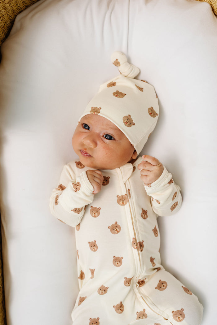 Teddy Zipper Footies