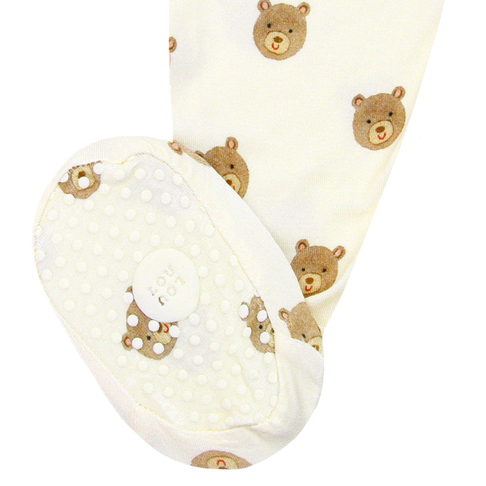 Teddy Zipper Footies