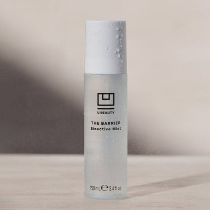 Lifestyle image of U Beauty The BARRIER Bioactive Mist