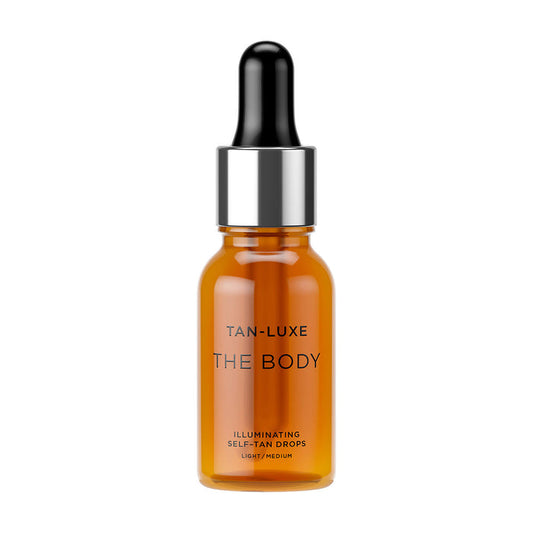Tan-Luxe The Body Illuminating Self Tan Drops variant: Light/Medium - 0.5 oz (mini) main image