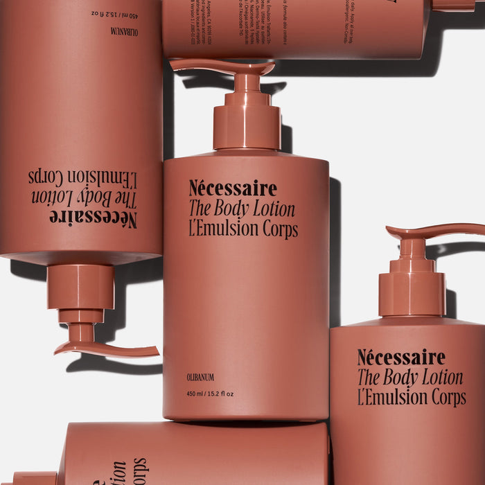 Top-view image of Nécessaire The Body Lotion Olibanum