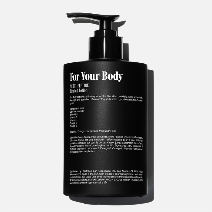 Back image of Nécessaire The Body Lotion Santal