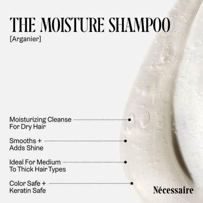 Lifestyle image of Nécessaire The Moisture Shampoo