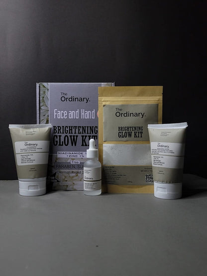 The Ordinary Face & Hand Brightening Glow Kit | Complete Skincare Set