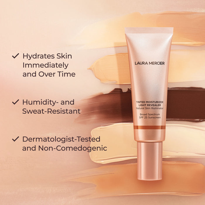 Information related to Laura Mercier Tinted Moisturizer Light Revealer Natural Skin Illuminator Broad Spectrum SPF 25