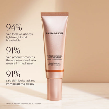 Information related to Laura Mercier Tinted Moisturizer Light Revealer Natural Skin Illuminator Broad Spectrum SPF 25