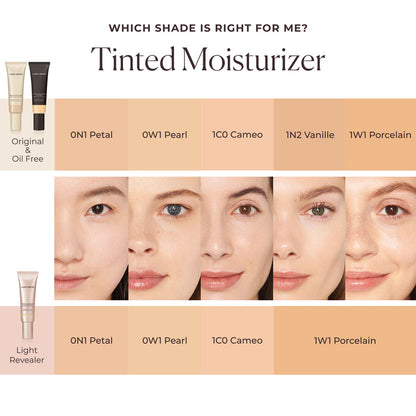 Model image of Laura Mercier Tinted Moisturizer Oil Free Broad Spectrum SPF 20 variant: Petal