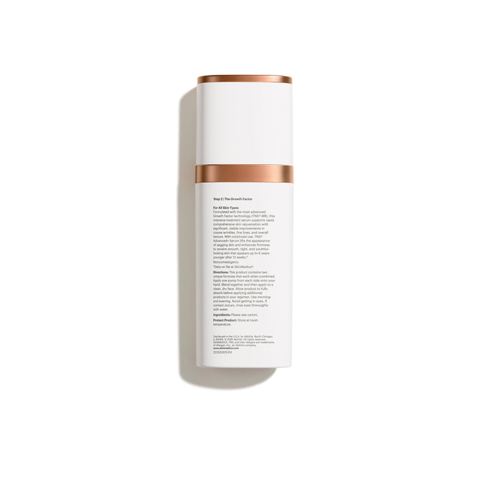 Back image of SkinMedica TNS Advanced+ Serum