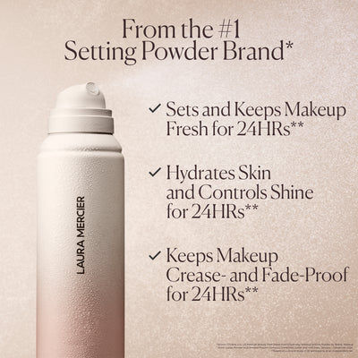 Information related to Laura Mercier Translucent Hydrating Setting Spray Ultra-Blur