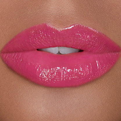 Model image of Hourglass Unreal High Shine Volumizing Lip Gloss variant: Fever